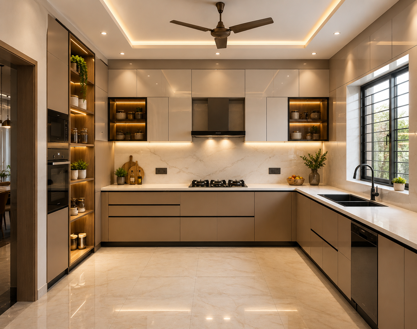 After Modular Kitchen Renovation