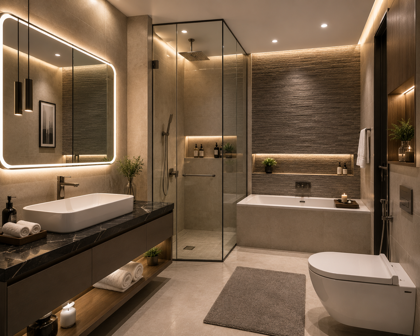 After Luxury Bathroom Renovation