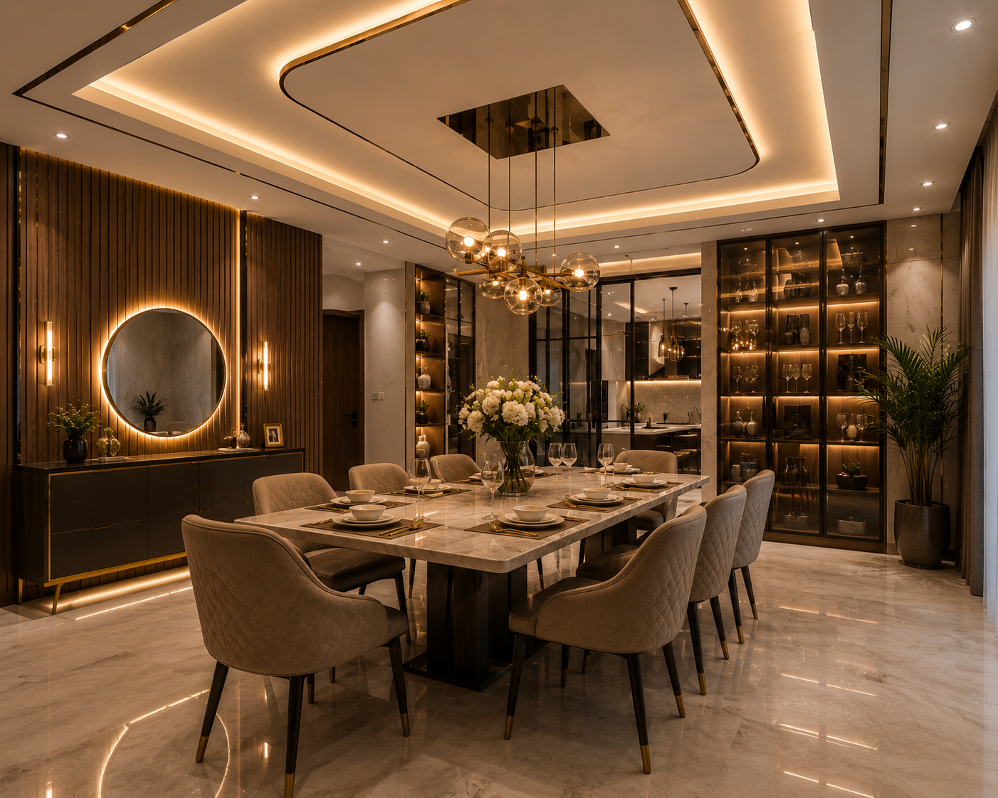 Luxury Dining Interior